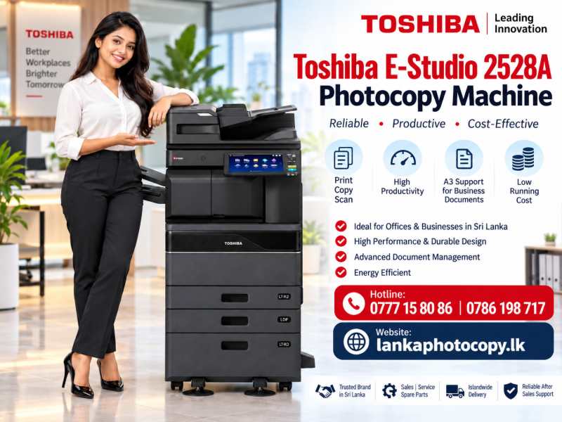 Toshiba e-Studio 2528A Photocopy Machine Sri Lanka – Heavuduty Office Copier 2 Toshiba E-Studio 2528A Sri Lanka - Heavy Duty Toshiba Photocopy Machine Sri Lanka